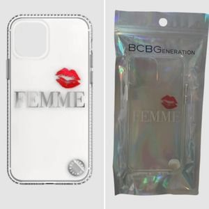 BCBGeneration Fierce & Femme iPhone Case Clear, NWT- iPhone 12 Pro Max